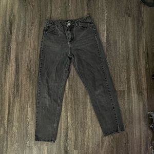 black BDG mom jeans